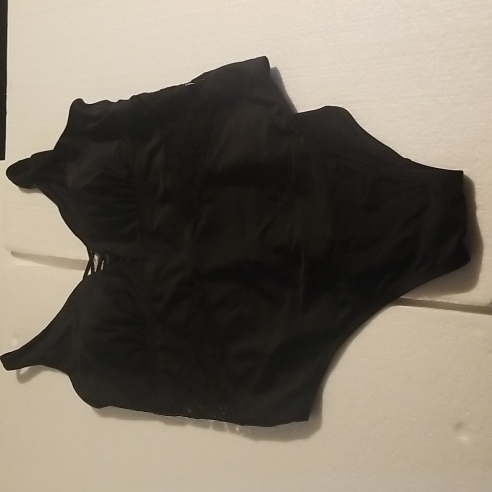Black Terra sky one piece bathing suit 2X